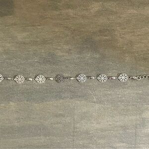 Silver Filigree Bracelet